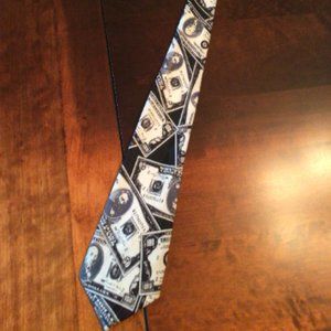 Men’s novelty tie: 50 and 100 US dollars